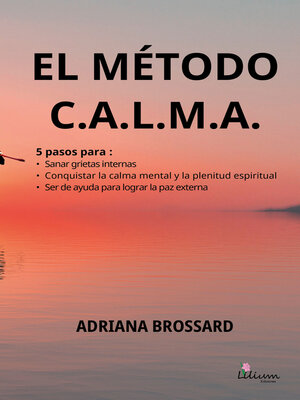 cover image of El método C.A.L.M.A